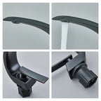 Curva | Brass Curved Basin Faucet Single Handle Deck Mounted Bathroom Tap