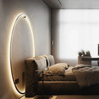 Anello | Round Ring LED Wall Sconce USB Powered Bedside Wall Light