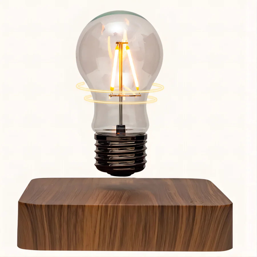 Volo | Magnetic Levitation Floating LED Bulb Lamp Desk Centerpiece and Gift