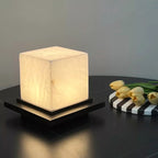Corso | Marble and Iron LED Table Lamp Sculptural Desk Light for Living Room and Study