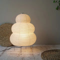 Washi | Rice Paper Table Lamp Japanese Style Diffused Desk Light for Study and Dining