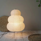 Washi | Rice Paper Table Lamp Japanese Style Diffused Desk Light for Study and Dining