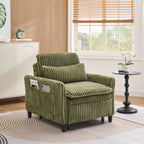 Riposo | Small Sofa Bed Lazy Futon Couch with Pillow for Apartments and Balconies