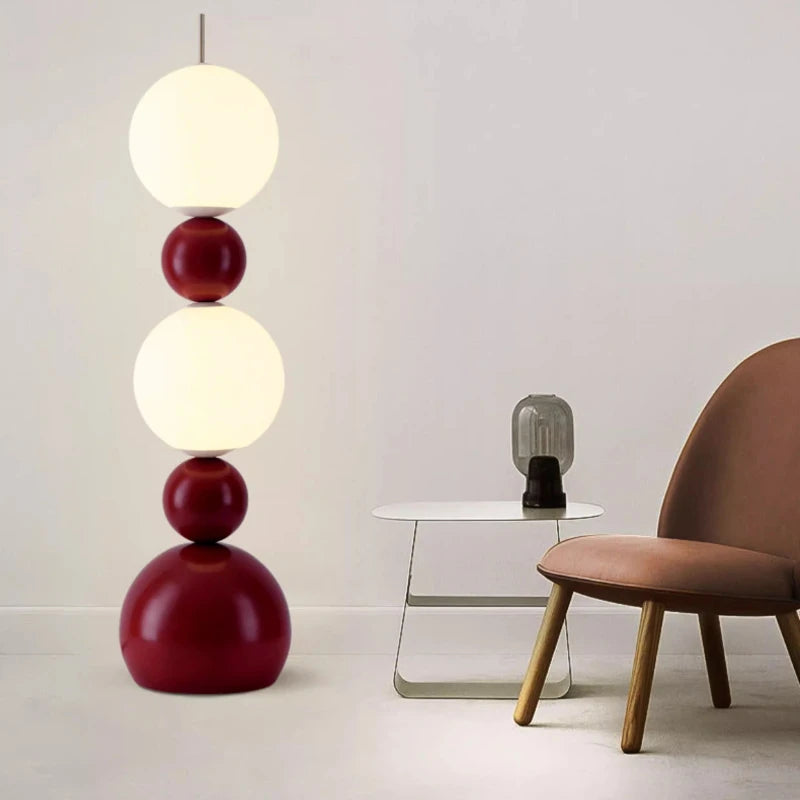 Zucca | Gourd Form LED Floor Lamp Sculptural Corner Light for Living Room