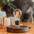 Volo | Magnetic Levitation Floating LED Bulb Lamp Desk Centerpiece and Gift