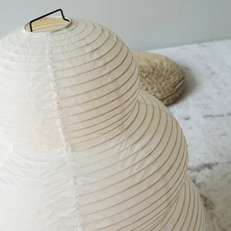 Washi | Rice Paper Table Lamp Japanese Style Diffused Desk Light for Study and Dining