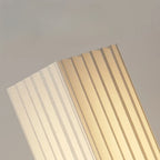 Sabi | Wabi Sabi Fabric and Wood Floor Lamp Quiet Standing Light for Bedside