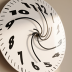 Fluido wall clock detail