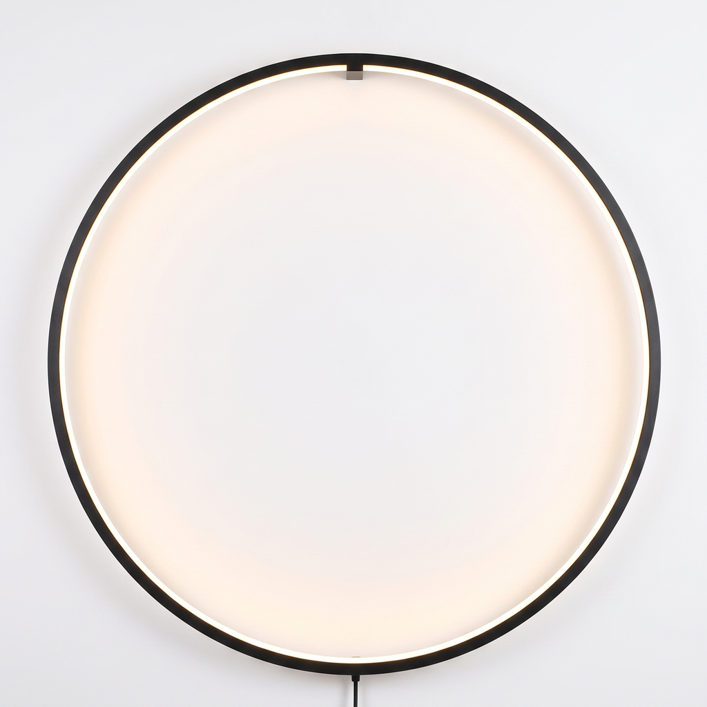 Anello Round Ring LED Wall Sconce — white background hero