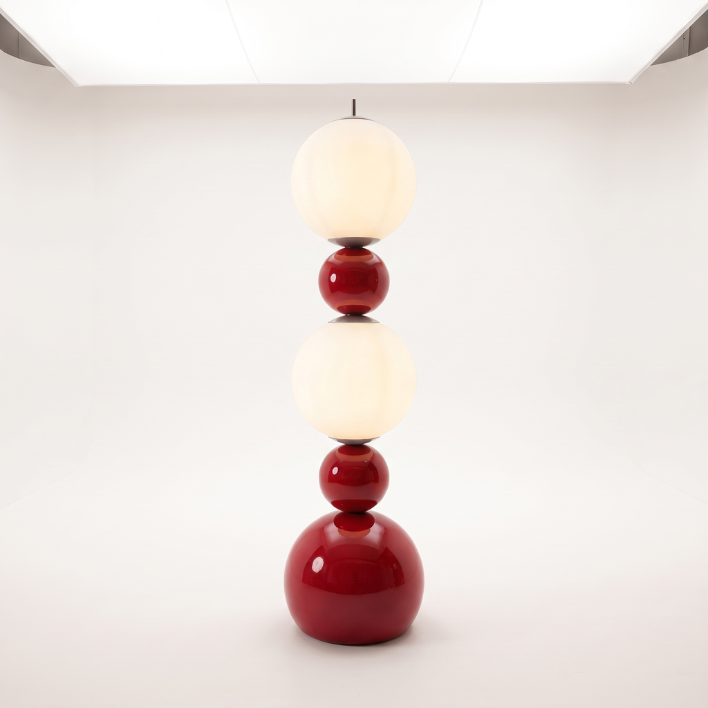 Zucca gourd form LED floor lamp