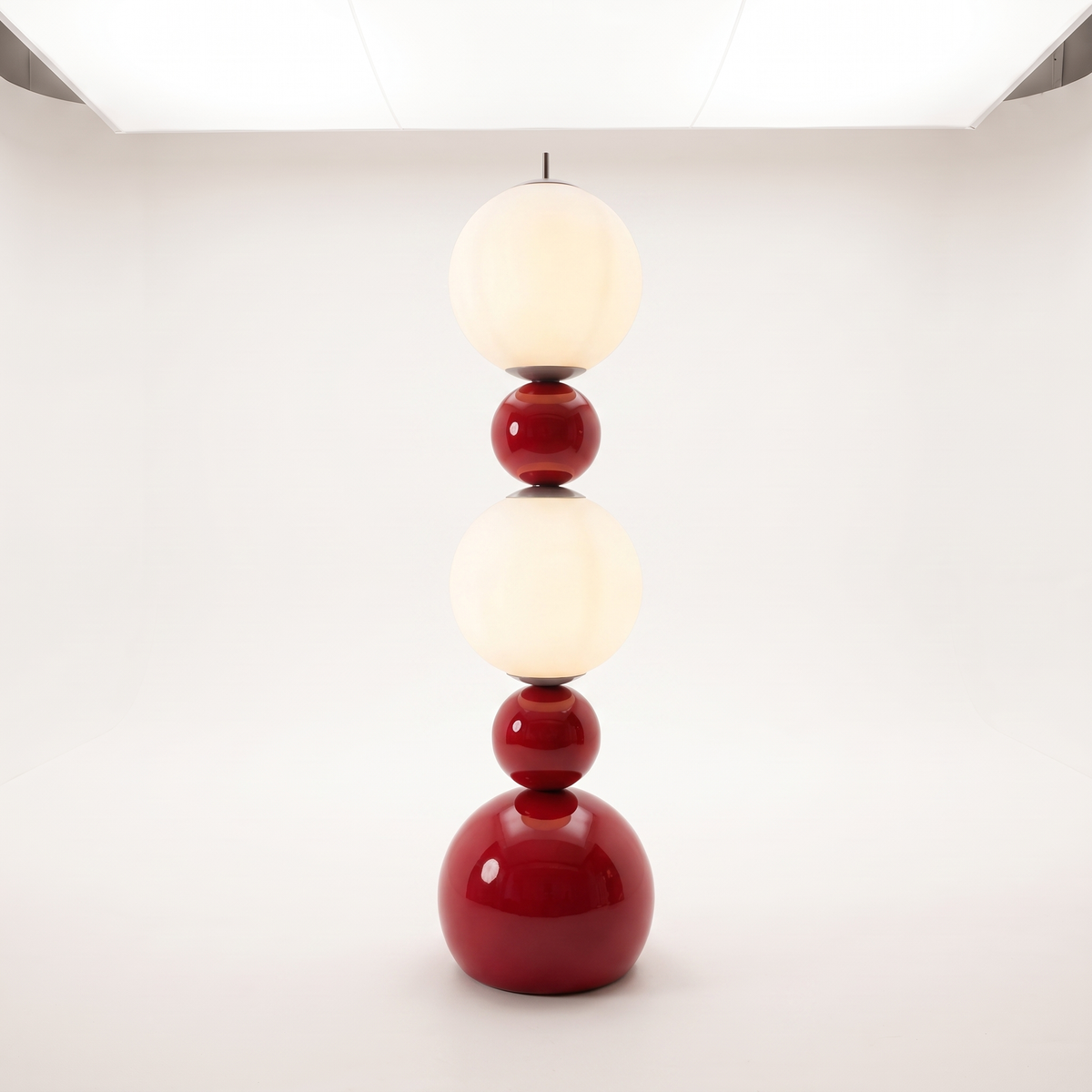 Zucca gourd form LED floor lamp